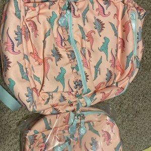Sweethoney Dino backpack and lunch set both Nwt sf/PF